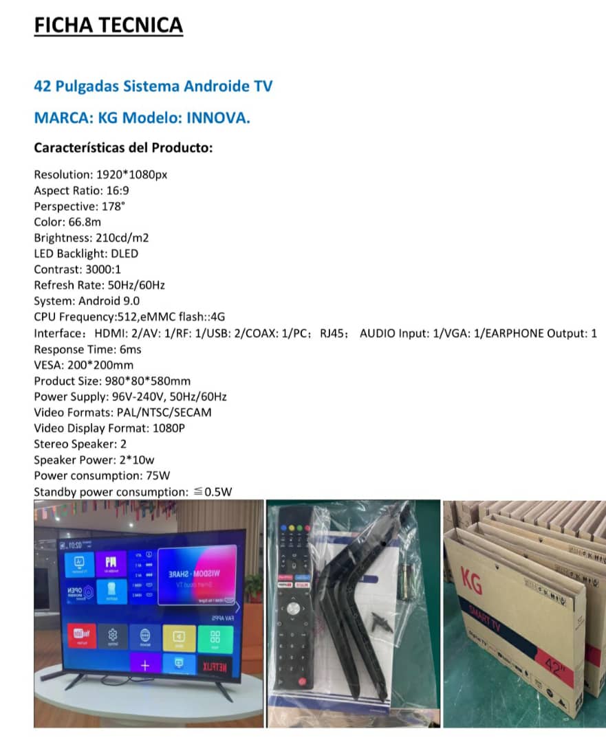 Televisor de 43' KG Innova | Mejor Calidad‑Precio 2026 - Imagen 2