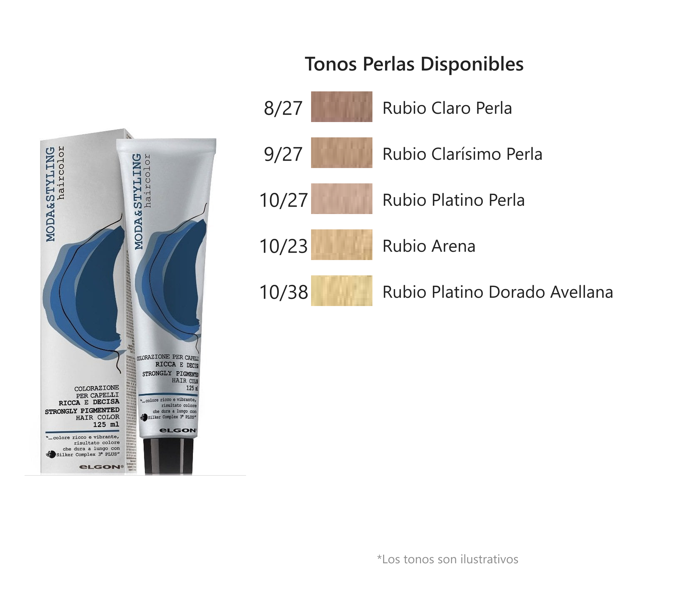 ELGON - TINTES MODA & STYLING, TONOS PERLA